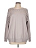 Torrid Gray Long Sleeve Blouse Size Lg Plus (0) - photo 1