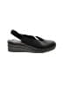 Naturalizer 100% Leather Black Wedges Size 11 (wide) - photo 1