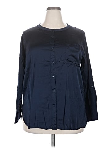 Lyssé 3/4 Sleeve Button-Down Shirt (view 1)