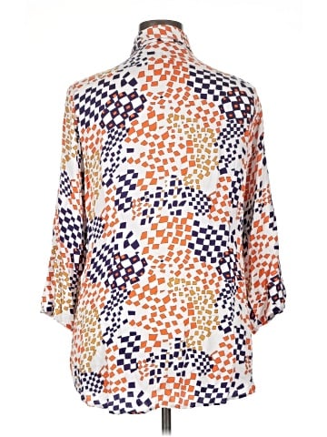 CAbi 3/4 Sleeve Button-Down Shirt (view 2)