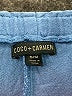 Coco + Carmen 100% Cotton Blue Casual Pants Size S - photo 7
