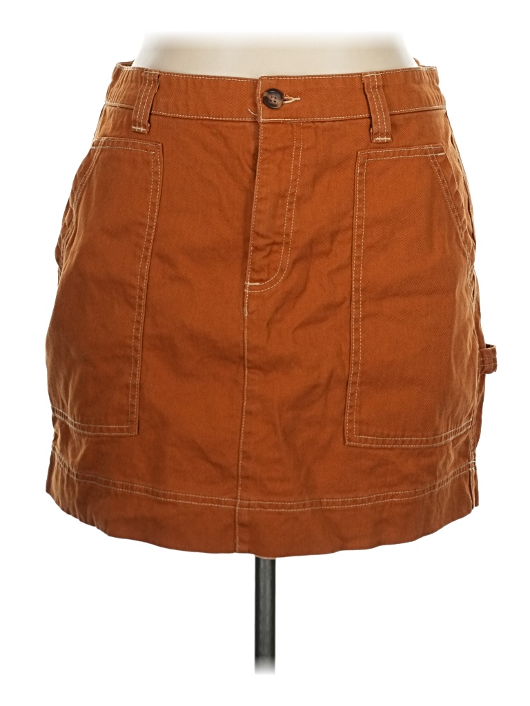 Pre-owned Old Navy Casual Skirt In Orange