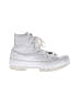 Converse Silver White Sneakers Size 6 - photo 1