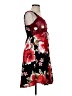 Unbranded Floral Red Casual Dress Size S (estimated) - photo 4