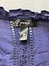 Aqua Blue Long Sleeve Blouse Size XS - photo 7