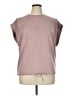Apana Pink Short Sleeve Top Size XL - photo 1