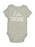 Cloud Island Solid Gray Short Sleeve Onesie Size 3-6 mo - photo 1