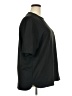 Unbranded Solid Black 3/4 Sleeve T-Shirt Size XXL - photo 4