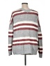 No Comment 100% Acrylic Stripes Gray Pullover Sweater Size XL - photo 2