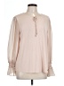 Calvin Klein Pink Long Sleeve Blouse Size L (estimated) - photo 1