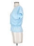 Abbeline Blue Short Sleeve Blouse Size XS - photo 5