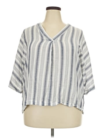 Gap Outlet 3/4 Sleeve T-Shirt (view 1)