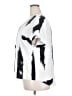 Unbranded 100% Polyester Graphic White Short Sleeve Blouse Size XXL - photo 5