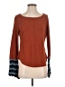 Pilcro Brown Long Sleeve Top Size XS - photo 1