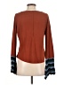 Pilcro Brown Long Sleeve Top Size XS - photo 2