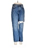 Topshop 100% Cotton Blue Jeans Size 29 waist - photo 1