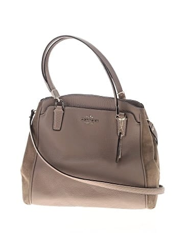 Coach Leather Satchel (view 1)