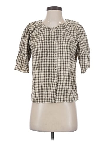 ABLE Short Sleeve Blouse (view 1)