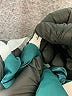 Unbranded 100% Polyester Teal Cocktail Dress Size 4 - photo 4