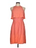 Tibi 100% Silk Solid Orange Casual Dress Size 6 - photo 1