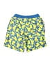Hanna Andersson 100% Recycled Polyester Print Yellow Board Shorts Size 12 - photo 2