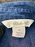 Khakis & Co Blue 3/4 Sleeve Button-Down Shirt Size M - photo 7
