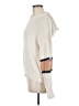 360 Sweater 100% Cotton Color Block Ivory Pullover Sweater Size M - photo 5