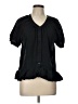 Unbranded Black Short Sleeve Blouse Size L - photo 1