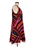 CAbi 100% Polyester Graphic Orange Casual Dress Size L - photo 4