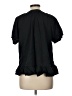 Unbranded Black Short Sleeve Blouse Size L - photo 2