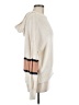 360 Sweater 100% Cotton Color Block Ivory Pullover Sweater Size M - photo 4