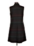 AB Studio Plaid Black Casual Dress Size L - photo 2