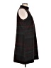 AB Studio Plaid Black Casual Dress Size L - photo 4