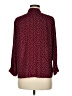 Collective Concepts 100% Polyester Polka Dots Burgundy 3/4 Sleeve Blouse Size M - photo 2