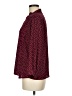 Collective Concepts 100% Polyester Polka Dots Burgundy 3/4 Sleeve Blouse Size M - photo 5