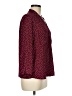 Collective Concepts 100% Polyester Polka Dots Burgundy 3/4 Sleeve Blouse Size M - photo 4