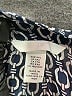H&M 100% Polyester Polka Dots Blue 3/4 Sleeve Blouse Size XXL - photo 7