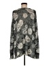 Show Me Your Mumu 100% Polyester Floral Gray Pullover Sweater Size M - photo 2