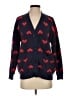 Aqua Hearts Blue Cardigan Size XS - photo 1