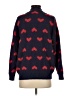 Aqua Hearts Blue Cardigan Size XS - photo 2