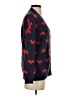 Aqua Hearts Blue Cardigan Size XS - photo 4