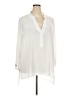 ELOQUII 100% Polyester Solid Ivory 3/4 Sleeve Blouse Size 24 - photo 1