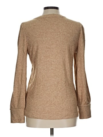 Ann Taylor LOFT Long Sleeve Henley (view 2)