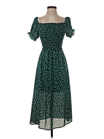Peach Love Casual Dress (view 1)