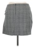 Forever 21 Contemporary Plaid Gray Formal Skirt Size M - photo 2