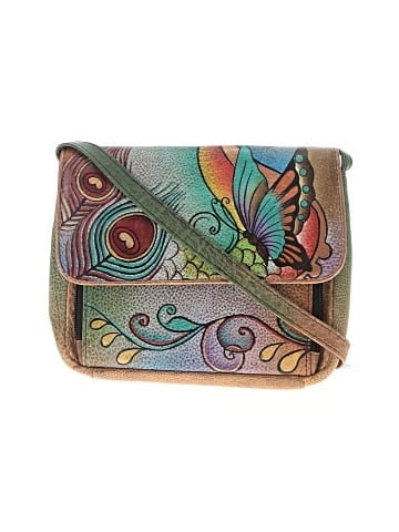 Anna by Anuschka Leather Crossbody Bag (view 1)