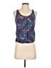 I Love H81 100% Rayon Blue Tank Top Size S - photo 1