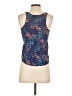 I Love H81 100% Rayon Blue Tank Top Size S - photo 2