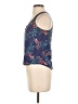 I Love H81 100% Rayon Blue Tank Top Size S - photo 5