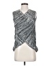 W by Worth 100% Cotton Silver Sleeveless Blouse Size S - photo 1